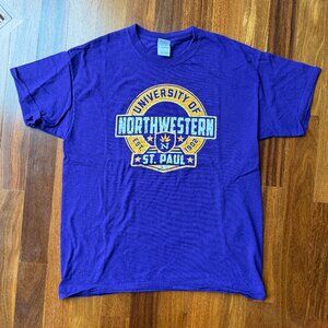University of Northwestern St Paul Sz L T-shirt